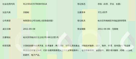 哈尔滨酩香网络技术开发